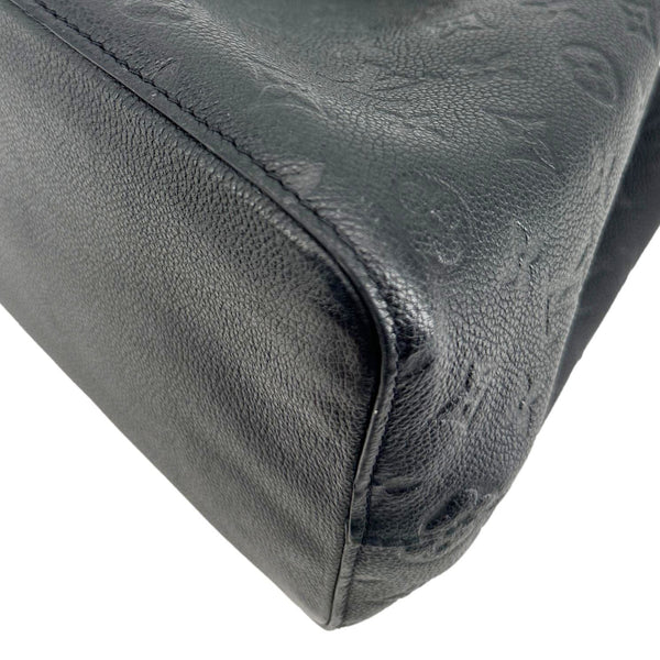 LOUIS VUITTON NeoNoe MM Monogram Empreinte Leather Shoulder Bag Black