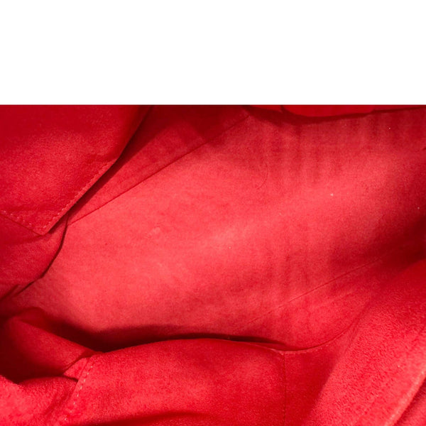 LOUIS VUITTON Gaia Monogram Canvas Shoulder Bag Cerise