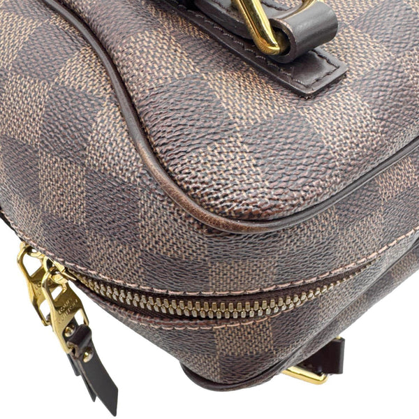 LOUIS VUITTON Rivington Damier Ebene Shoulder Bag Brown
