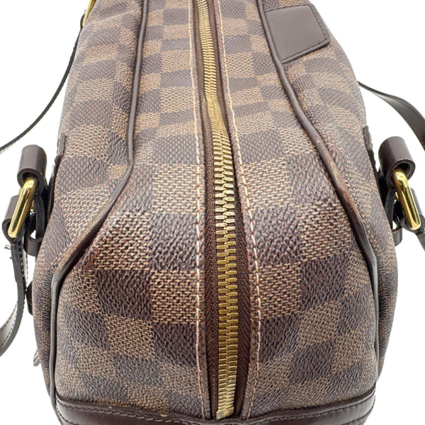 LOUIS VUITTON Rivington Damier Ebene Shoulder Bag Brown