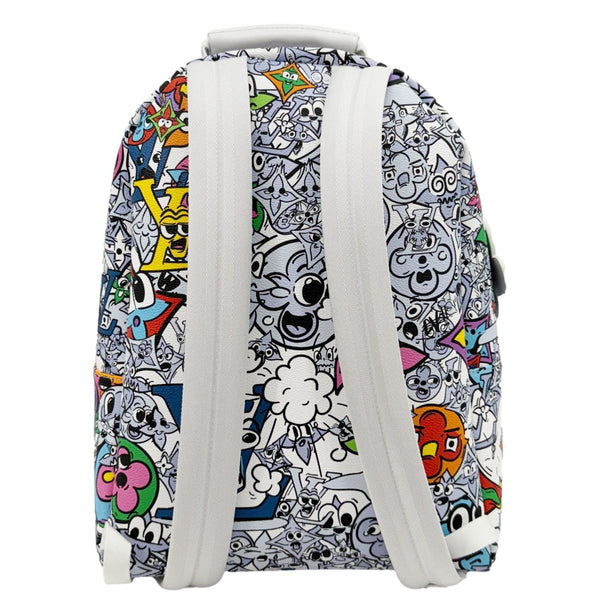LOUIS VUITTON Multipockets Monogram Comics Backpack Multicolor