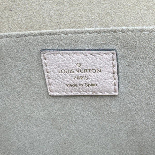 LOUIS VUITTON Beaumarchais Damier Ebene Shoulder Bag Brown