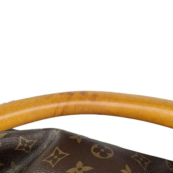 LOUIS VUITTON Artsy MM Monogram Canvas Hobo Bag Brown
