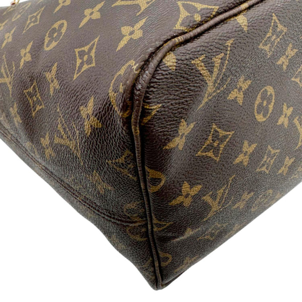 LOUIS VUITTON Neverfull GM Monogram Canvas Shoulder Bag Brown