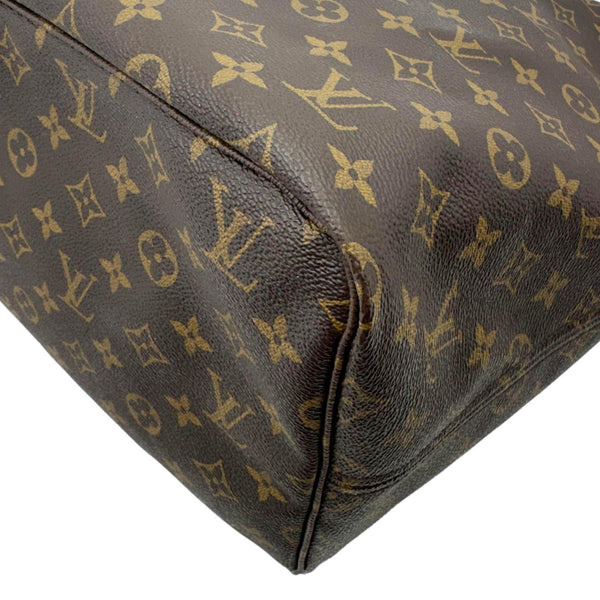 LOUIS VUITTON Neverfull GM Monogram Canvas Shoulder Bag Brown