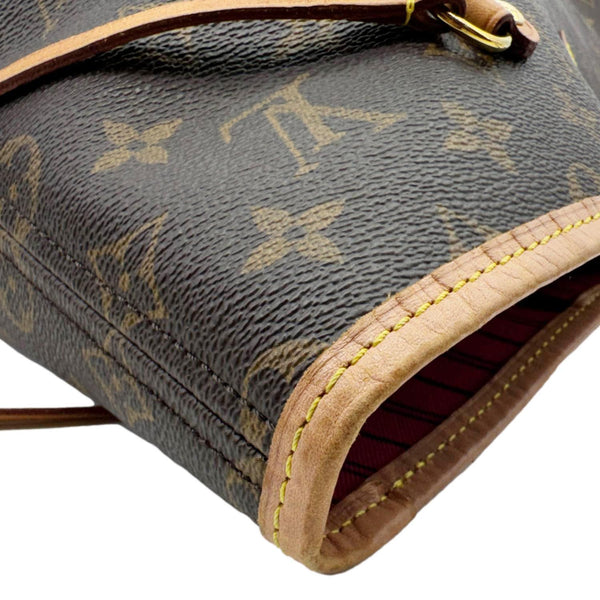LOUIS VUITTON Neverfull GM Monogram Canvas Shoulder Bag Brown
