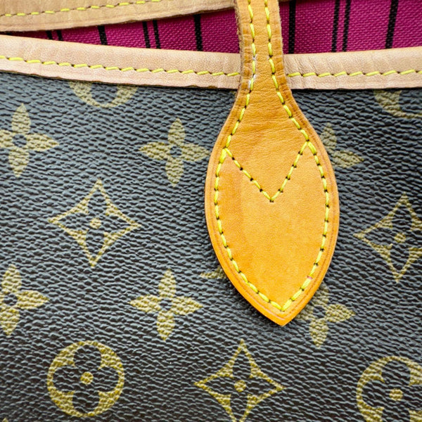 LOUIS VUITTON Neverfull GM Monogram Canvas Shoulder Bag Brown