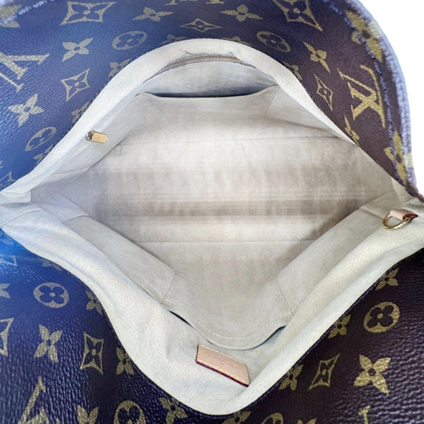 LOUIS VUITTON Artsy MM Monogram Canvas Hobo Bag Brown