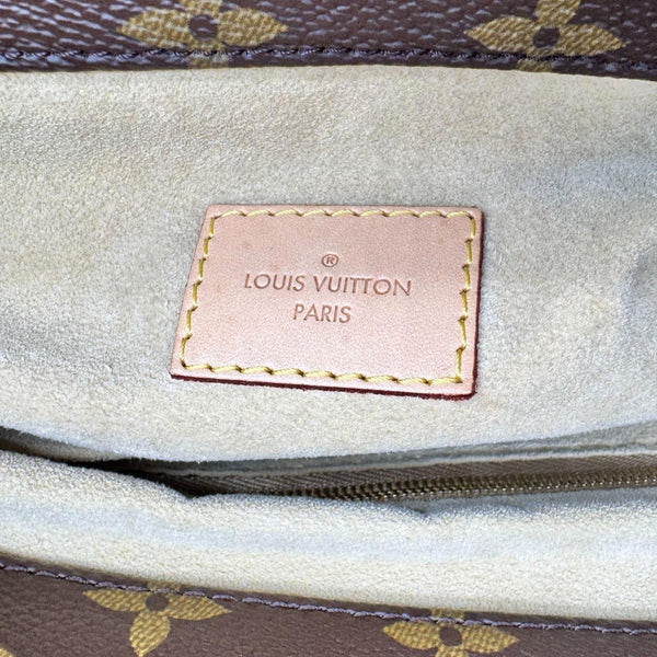 LOUIS VUITTON Artsy MM Monogram Canvas Hobo Bag Brown