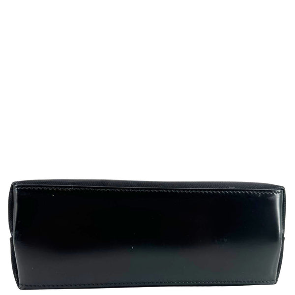 PRADA Ricamo Rete Polka Dot Mesh Tote BLack