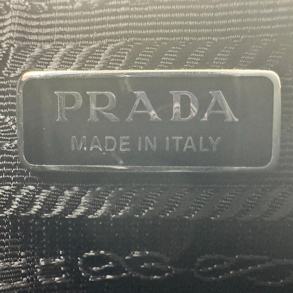 PRADA Ricamo Rete Polka Dot Mesh Tote BLack