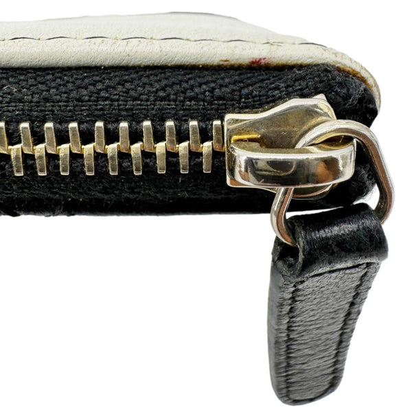 CHANEL Camellia O Case Medium Quilted Leather Clutch Black