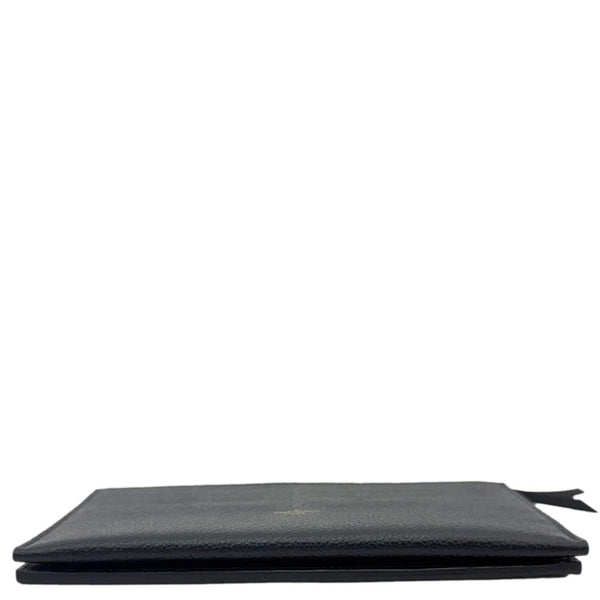 LOUIS VUITTON Monogram Empreinte Leather Insert Card Holder Black