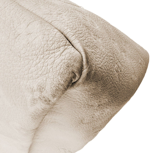 LOUIS VUITTON Artsy MM Monogram Empreinte Leather Hobo Bag Off White