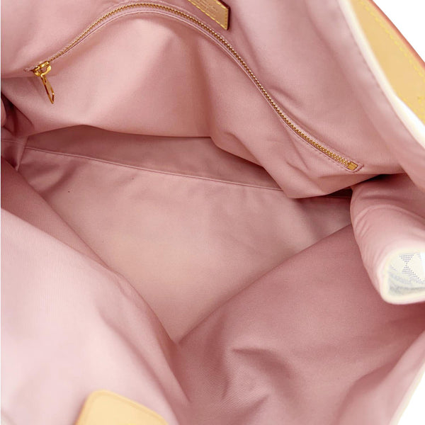 LOUIS VUITTON Graceful MM Damier Azur Hobo Shoulder Bag Rose Ballerine