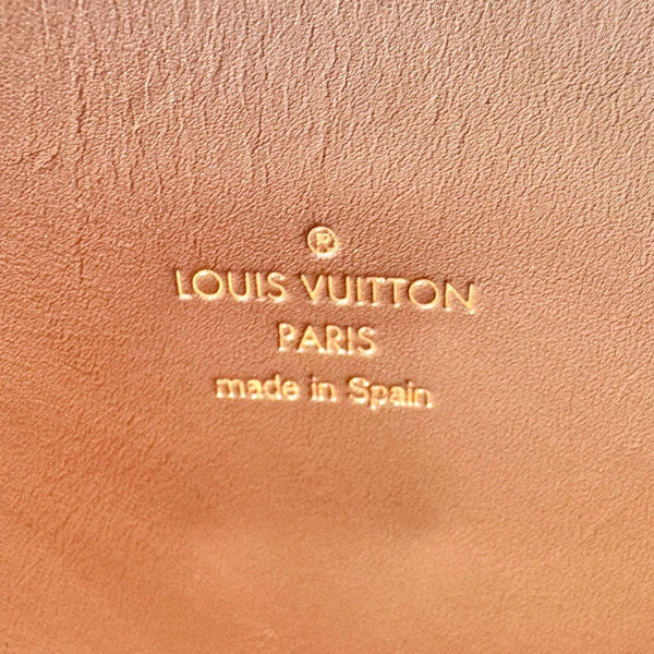 LOUIS VUITTON Millefeuille Monogram Canvas Shoulder Bag Brown