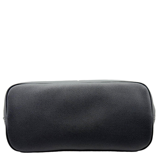 LOUIS VUITTON Neverfull MM Monogram Empreinte Leather Shoulder Bag Bicolor