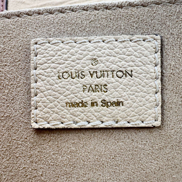 LOUIS VUITTON Beaumarchais Damier Ebene Shoulder Bag Brown