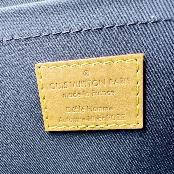 LOUIS VUITTON Virgil Abloh Soft Trunk Monogram Blurry Messenger Bag Brown