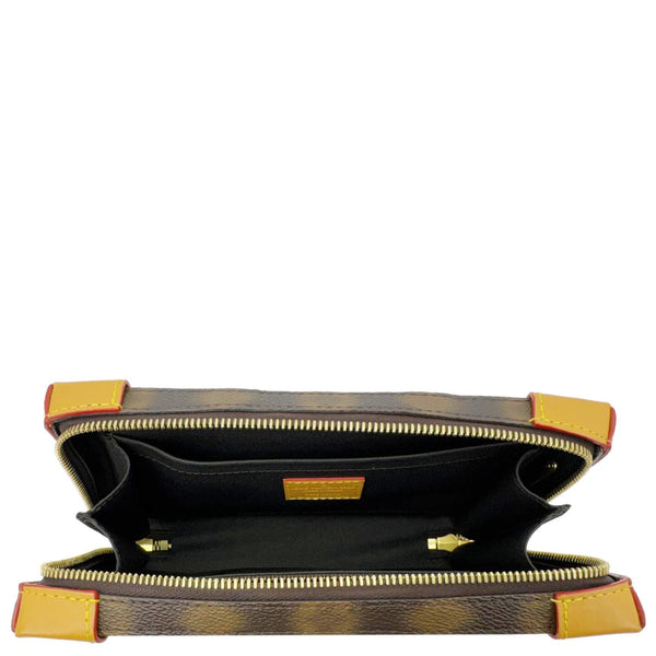 LOUIS VUITTON Virgil Abloh Soft Trunk Monogram Blurry Messenger Bag Brown