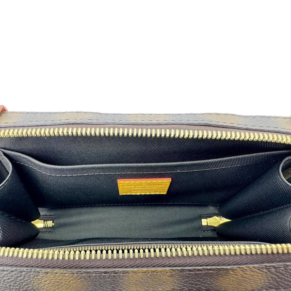 LOUIS VUITTON Virgil Abloh Soft Trunk Monogram Blurry Messenger Bag Brown