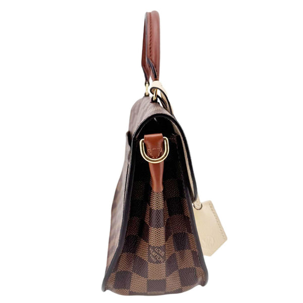LOUIS VUITTON Beaumarchais Damier Ebene Shoulder Bag Brown