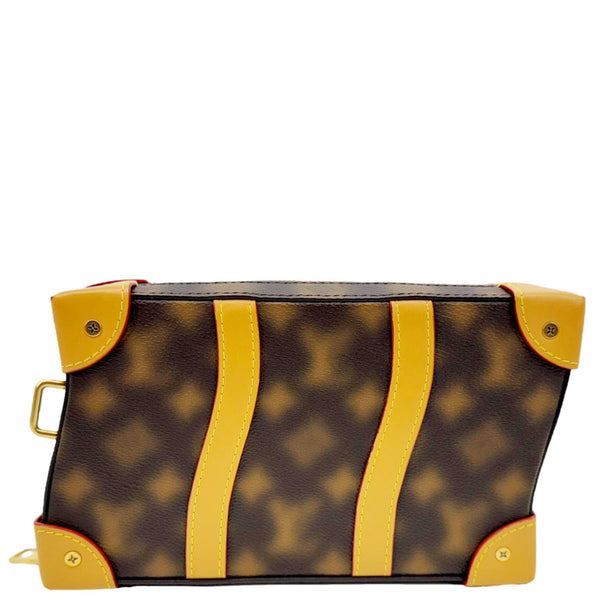 LOUIS VUITTON Virgil Abloh Soft Trunk Monogram Blurry Messenger Bag Brown