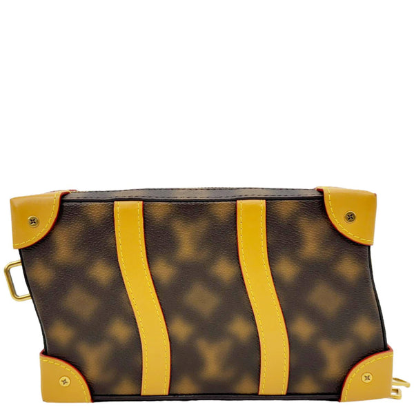 LOUIS VUITTON Virgil Abloh Soft Trunk Monogram Blurry Messenger Bag Brown