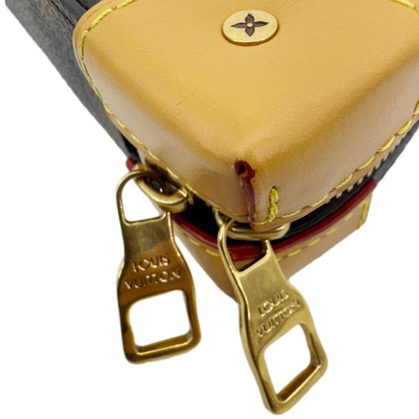 LOUIS VUITTON Virgil Abloh Soft Trunk Monogram Blurry Messenger Bag Brown