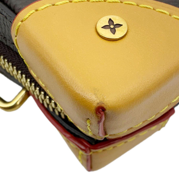 LOUIS VUITTON Virgil Abloh Soft Trunk Monogram Blurry Messenger Bag Brown