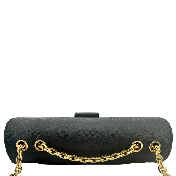 LOUIS VUITTON Marceau Monogram Empreinte Leather Shoulder Bag Black