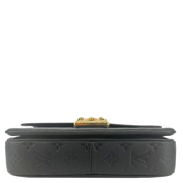 LOUIS VUITTON Marceau Monogram Empreinte Leather Shoulder Bag Black