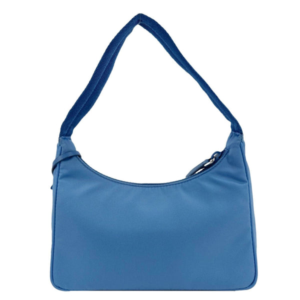 PRADA Re-Edition 2000 Nylon Hobo Bag Blue