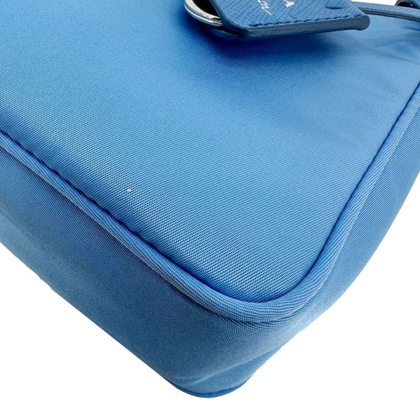 PRADA Re-Edition 2000 Nylon Hobo Bag Blue