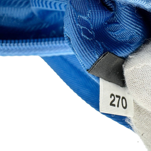 PRADA Re-Edition 2000 Nylon Hobo Bag Blue