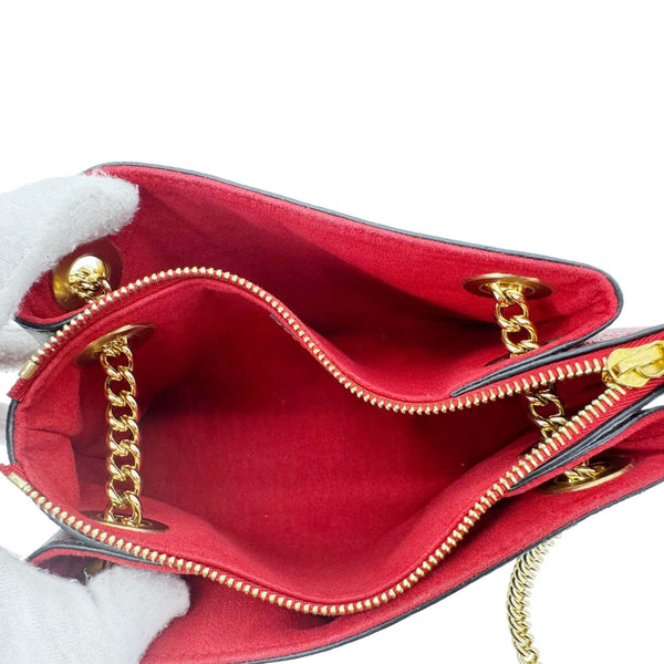 LOUIS VUITTON Surene BB Monogram Canvas Shoulder Bag Cherry
