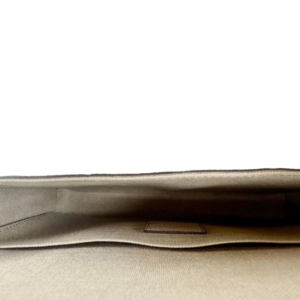 LOUIS VUITTON Felicie Pochette Empreinte Leather Crossbody Bag Beige