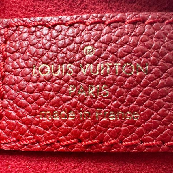 LOUIS VUITTON Surene BB Monogram Canvas Shoulder Bag Cherry