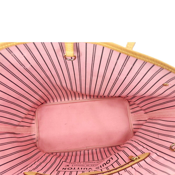 LOUIS VUITTON Neverfull MM Jungle Dots Monogram Canvas Brown Tote Brown