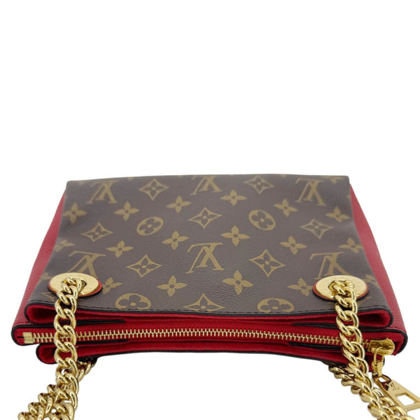 LOUIS VUITTON Surene BB Monogram Canvas Shoulder Bag Cherry