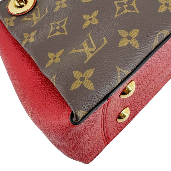 LOUIS VUITTON Surene BB Monogram Canvas Shoulder Bag Cherry