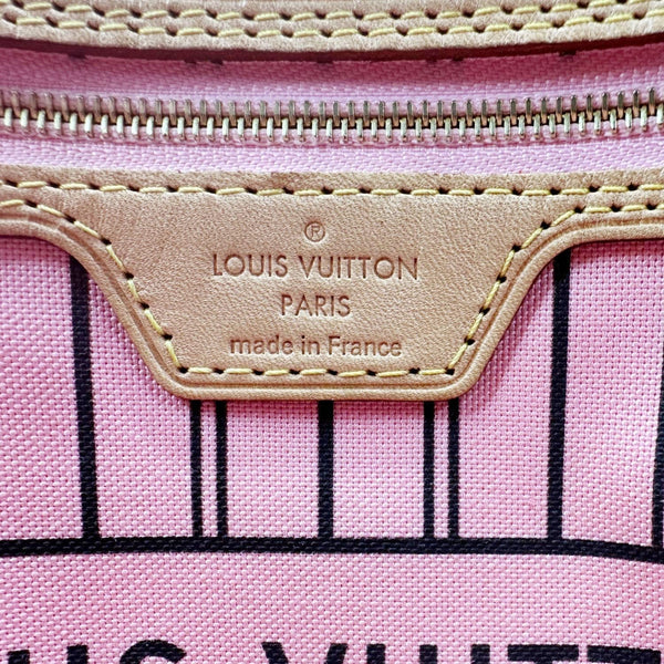 LOUIS VUITTON Neverfull MM Jungle Dots Monogram Canvas Brown Tote Brown