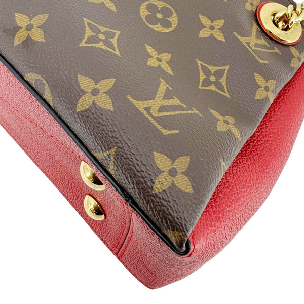 LOUIS VUITTON Surene BB Monogram Canvas Shoulder Bag Cherry