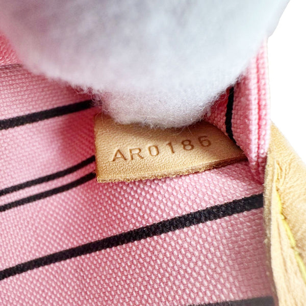 LOUIS VUITTON Neverfull MM Jungle Dots Monogram Canvas Brown Tote Brown