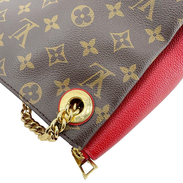 LOUIS VUITTON Surene BB Monogram Canvas Shoulder Bag Cherry