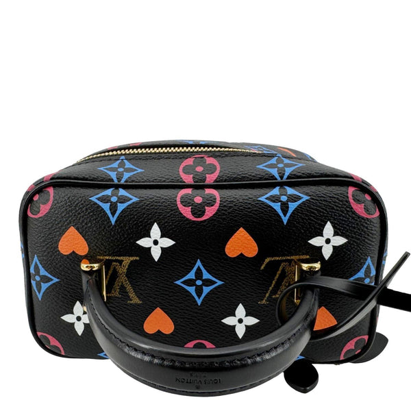 LOUIS VUITTON Game On Vanity PM Monogram Canvas Shoulder Bag Black