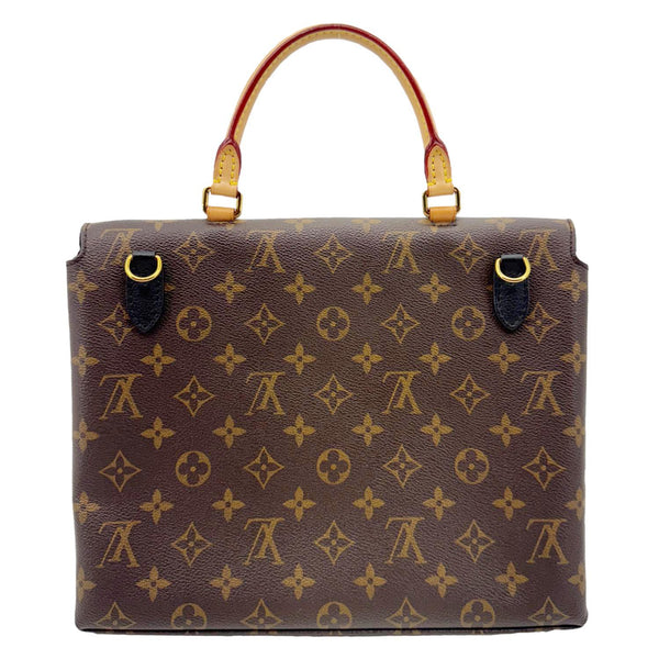 LOUIS VUITTON Marignan Monogram Canvas Shoulder Bag Brown