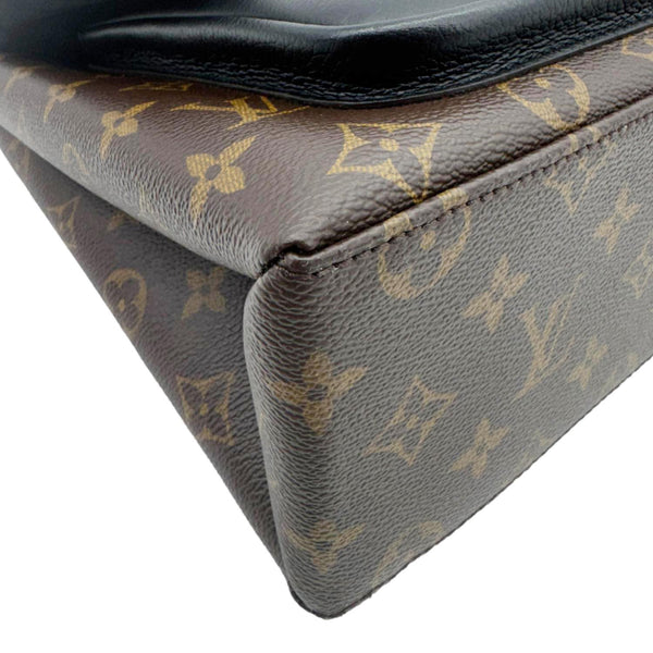 LOUIS VUITTON Marignan Monogram Canvas Shoulder Bag Brown