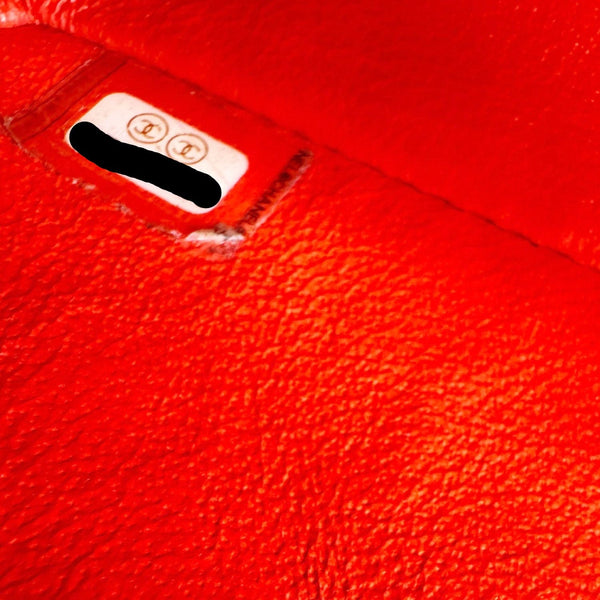 CHANEL Classic Rectangular Flap Mini Quilted Leather Crossbody Bag Reddish Pink