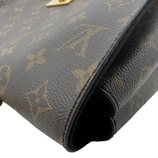 LOUIS VUITTON Marignan Monogram Canvas Shoulder Bag Brown